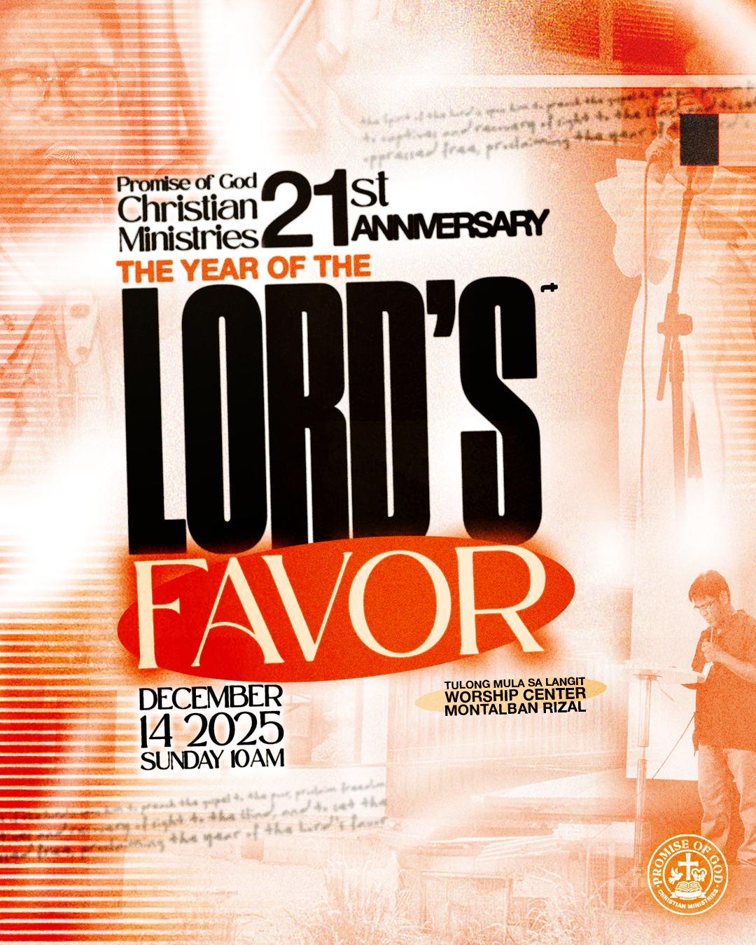 CHURCH ANNIV POSTER